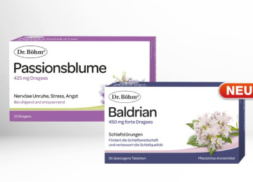 Dr. Böhm Passionsblume & Baldrian: Gültig bis 31.05.2026